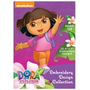 Nickelodeon SANICKDE Dora the Explorer Embroidery Design Collection CD