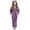 Purple, variant on Girls' Fall Winter Fuzzy Onesie Pajamas Kids Teen Girls Zip-Up Hooded Warm Jumpsuits Sleepwear with Pockets, for Holiday Family Gatherings(5-15Y)