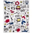 thumbnail image 1 of Safdie & Co. Throw Flannel Printed Gaming, 1 of 2