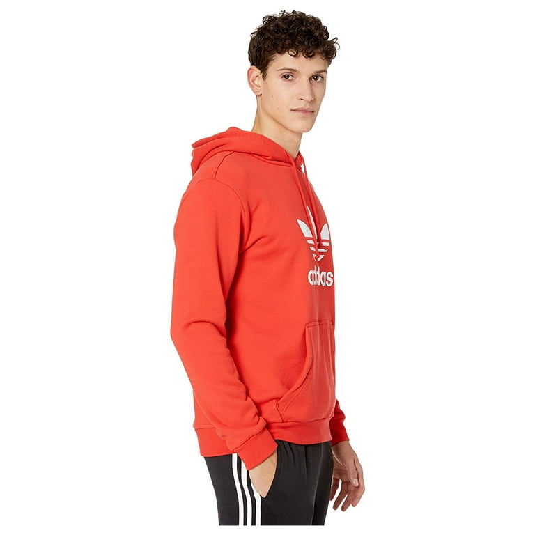 Red trefoil hoodie deals