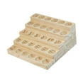 thumbnail image 3 of Caja de almacenamiento de aceites esenciales de madera de 5 niveles, organizador de de uñas multiusos, soporte para aceites esenciales para, 3 of 9