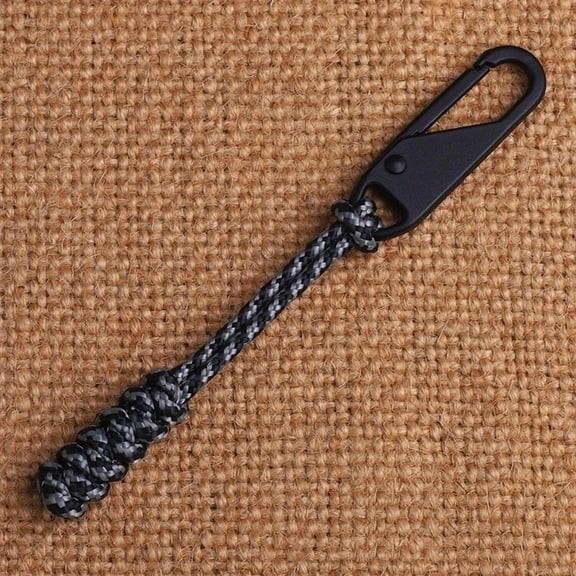 Handmade Snake Knot Paracord Zipper Pull Durable Replacement  Bag Accessory