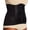 Black, variant on Shapette Powermesh Satin Panel Waist Cincher