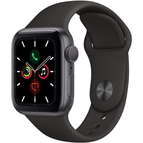 Restored Apple Watch Series 5 (GPS) 44mm Aluminum with Sport Band Like New