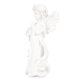 thumbnail image 2 of Estatua de ángel bebé, color blanco, 10,8 pulgadas de alto, tallada a mano, detalles ricos, figura de querubín de resina duradera para jardín, familia y oficina, 2 of 5