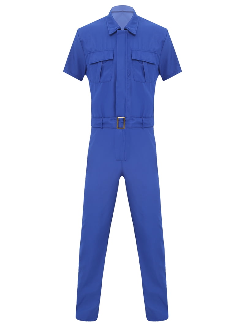 TTAO Men's Work Overalls One Piece Mechanics Workwear Lightweight