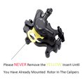 thumbnail image 6 of Zoom HB-100 MTB Line Pulling Hydraulic Disc Brake Calipers Front + Rear, Aluminum Alloy Mountain Bike Hydraulic Disc Brakes with is/PM Universal Caliper Adapter for XC Trail, e-Bike, Fat Bike, 6 of 8