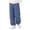 Blue, variant on BFHHYA Tweens Cargo Pants Quick Dry Elastic Waist Wide Leg Outdoor Pants Leightweight Loose Pants Streetwear Size 5-16 Years