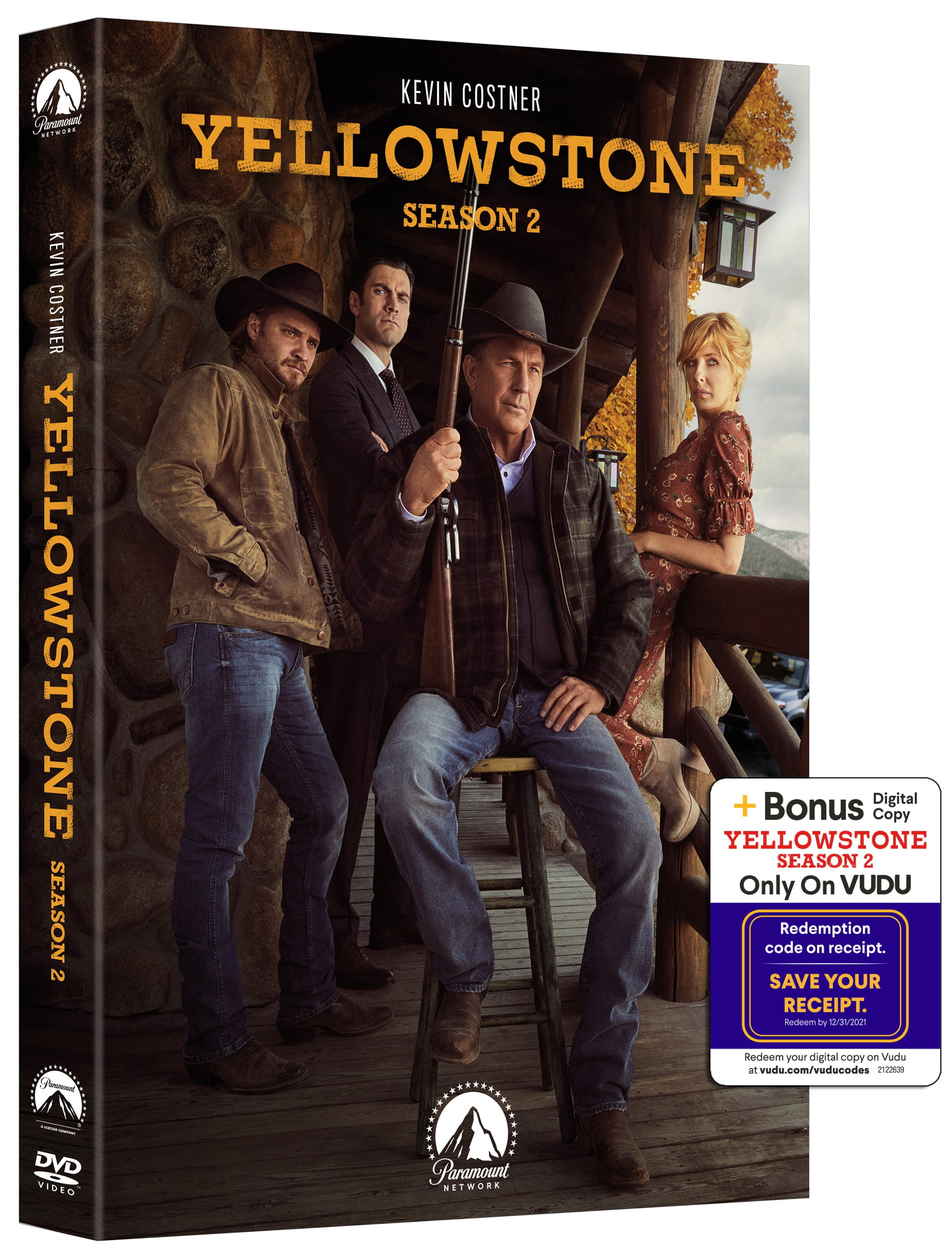 Yellowstone: Season Two (DVD)