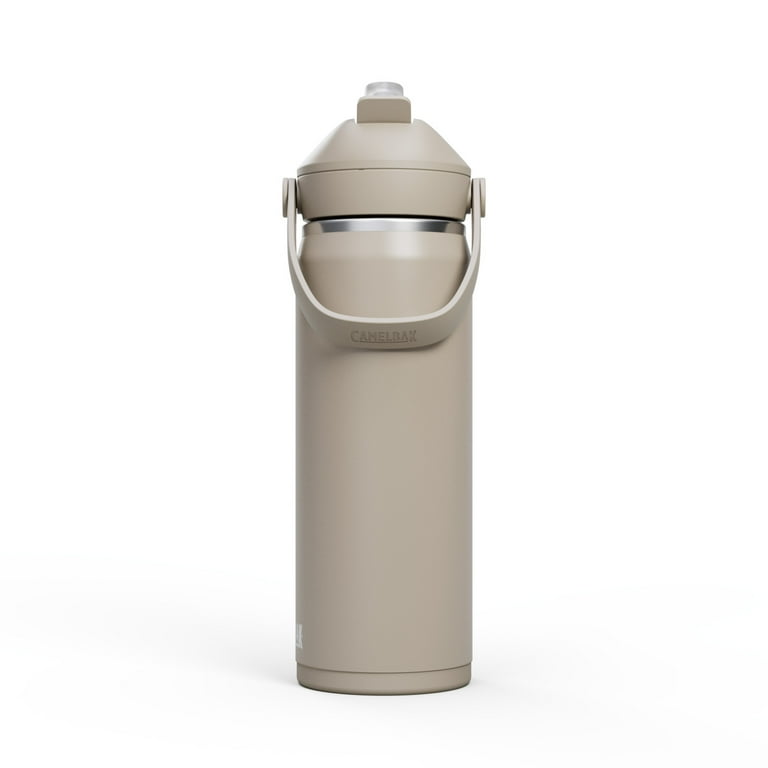 CamelBak Thrive Flip Straw Insulated Stainless Steel Water Bottle, 20oz,  Stone - Walmart.com