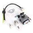 thumbnail image 2 of Trimmer Tune Up Kit, Aluminum Carburetor Spark Plug Set High Efficiency Carburetor Kit  For Outdoor For Garden, 2 of 8