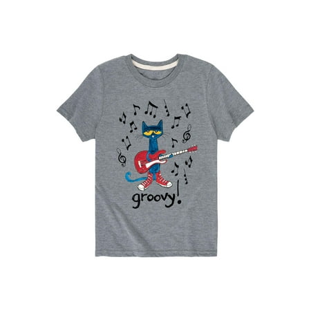 Pete The Cat Groovy - Toddler Short Sleeve Tee
