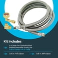 thumbnail image 3 of Eastman 41045 6 Ft. Dishwasher Kit, 3 of 6