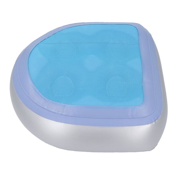 Hot Tub Booster Seat, Inflatable Water Filled Dual Functionality Hot Tub Seat 3D Air Mesh Cover Non Slip Suction Cups 47 X 37 X 15cm Inflatable Spa Cushion for Spa, Hot Tub