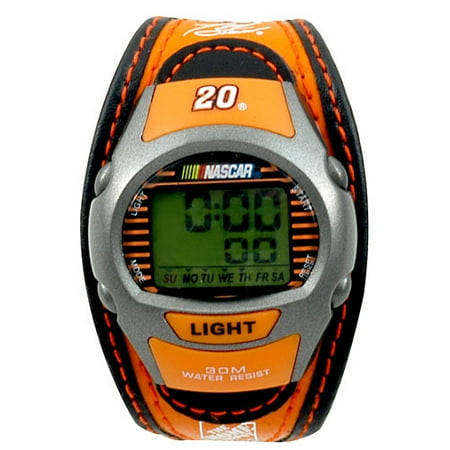 NASCAR Tony Stewart Men's Chronograph Water Resistant Sport Watch, Lighted Dial