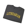 thumbnail image 3 of Lithuanian Lithuania Sweatshirt Gifts Crew Neck Shirt Long Sleeve Unisex, 3 of 7