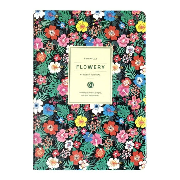 XEOVHV 12-Month Day Large Planner, 2024-2025, Daily, Weekly & Monthly, January 2024 - January 2025, Flower Print - Appointment Book, Notes Pages - School & Work