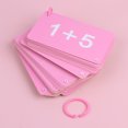 thumbnail image 4 of Cartes flash Supplémentaires 1 Ensemble de Cartes flash Éducatives Ensemble Mathématique pour Enfants Apprentissage Précoce (Plus Ou Moins en 10), 4 of 6