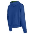 thumbnail image 3 of Women's 5th & Ocean by New Era Blue Seattle Sounders FC Throwback Pullover Hoodie, 3 of 3
