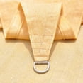 thumbnail image 5 of Triangle Sun Shade Sail (16x16x16') for UV Ray Cover (Desert Sand Yellow), 5 of 8