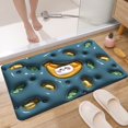 thumbnail image 2 of Diatomaceous Foot Mat Non-slip Rectangle Creative Water Absorption SPA Bathtub Rug Pad, 2 of 5