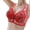 Rouge, variante sur HUITKMM Soutiens-Gorge pour Femmes Débardeur Mince Sans Coutures pour Femmes Soutien Doux Grande Poitrine Petite Demi Bonnets Fixes Soutien-Gorge Respirant 3054