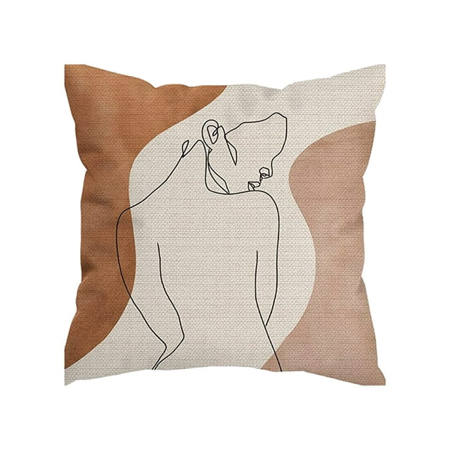 Baohd Home Decoration With Cushion Cover Easy To Clean And Soft Soft Durable Polyester Throw Pillows Cover Pillow Cover W0134-7 1Set