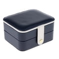 thumbnail image 1 of Caja de Almacenamiento Hugo Almacenamiento de la joyería del viaje Azul, 1 of 9