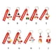 thumbnail image 3 of Sonducket 2 piezas llavero titular lindo Santa Claus puerta portátil coche llavero anillo bolso llavero colgante para niñas Accesorios de disfraces Tipo 2 Sonducket AP014193-02, 3 of 6