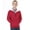 Red, variant on Apparel 8905 Youth Classic Solid Pullover-Forest-S