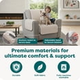 thumbnail image 4 of FurHaven Pet Products Reversible Extra Large Sofa Furniture Protector - Gray/Mist, XLarge Sofa, 4 of 9