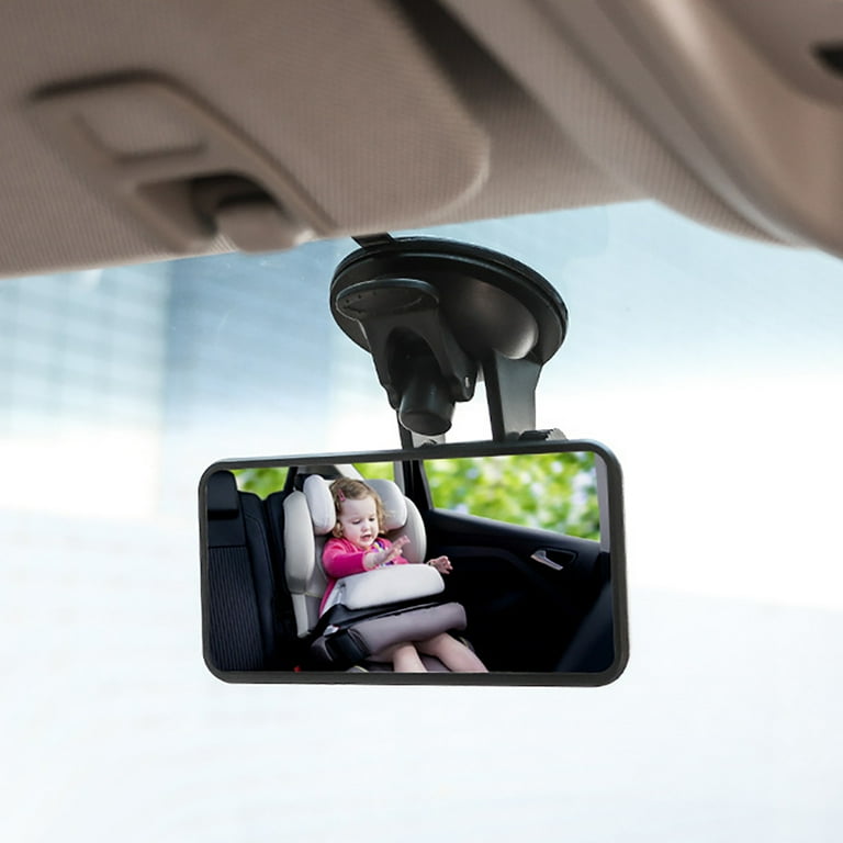 Rearview Mirror 360 Degree Rotating Baby Seat Car Security Mirror Suction Cup Wide View Rear View Mirror For Children Automobile Accessories Walmart
