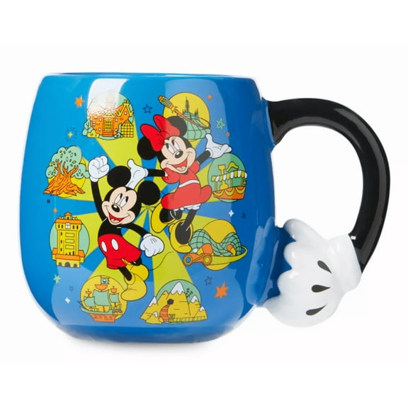 Disney Parks WDW Play in the Park Mickey & Minnie Mouse Coffee Mug New With Tag