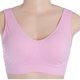 thumbnail image 3 of Greeniant Mujeres Wirefree Seamless Sexy Sport Bra Girl Transpirable Push Up Yoga Running Top Uniforme atlético rosa XXXL, 3 of 6