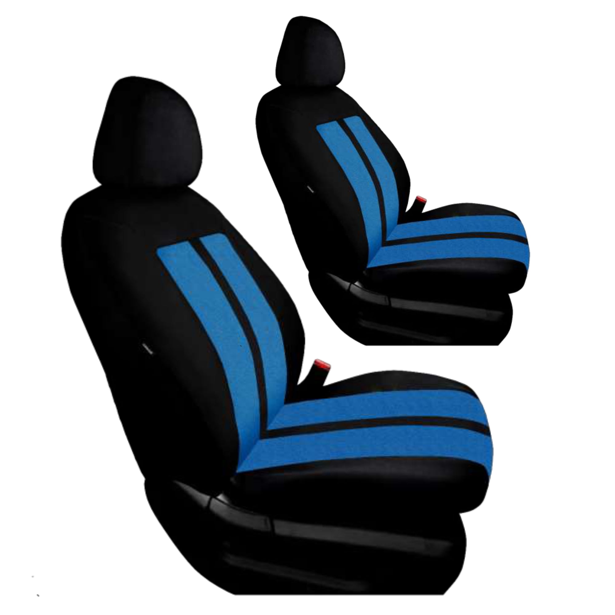Auto Drive Nile Polyester Seat Cover 2-Pack, Airbag Safe, Fits Most Vehicles