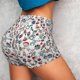 thumbnail image 4 of Fotbe Christmas Elements Shorts Sin Costuras – Shorts Deportivos de Cintura Alta para Mujer, Elásticos para Gimnasio, Yoga, Running o Ciclismo-Medium, 4 of 8