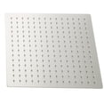 thumbnail image 6 of Logmey 12"Rainfall Shower Head Square 360°Rotatable Stainless Steel Brushed for Bathroom, 6 of 7