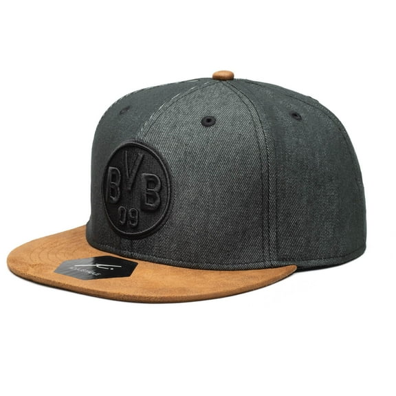 Borussia Dortmund Orion Snapback Hat - Black - OSFA