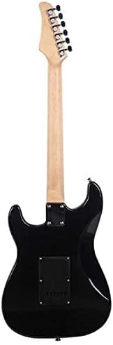 Music Lover GST Stylish Electric Guitar Kit with Black Pickguard Dark Blue 3-7 Days Delivery$$Musical Instruments