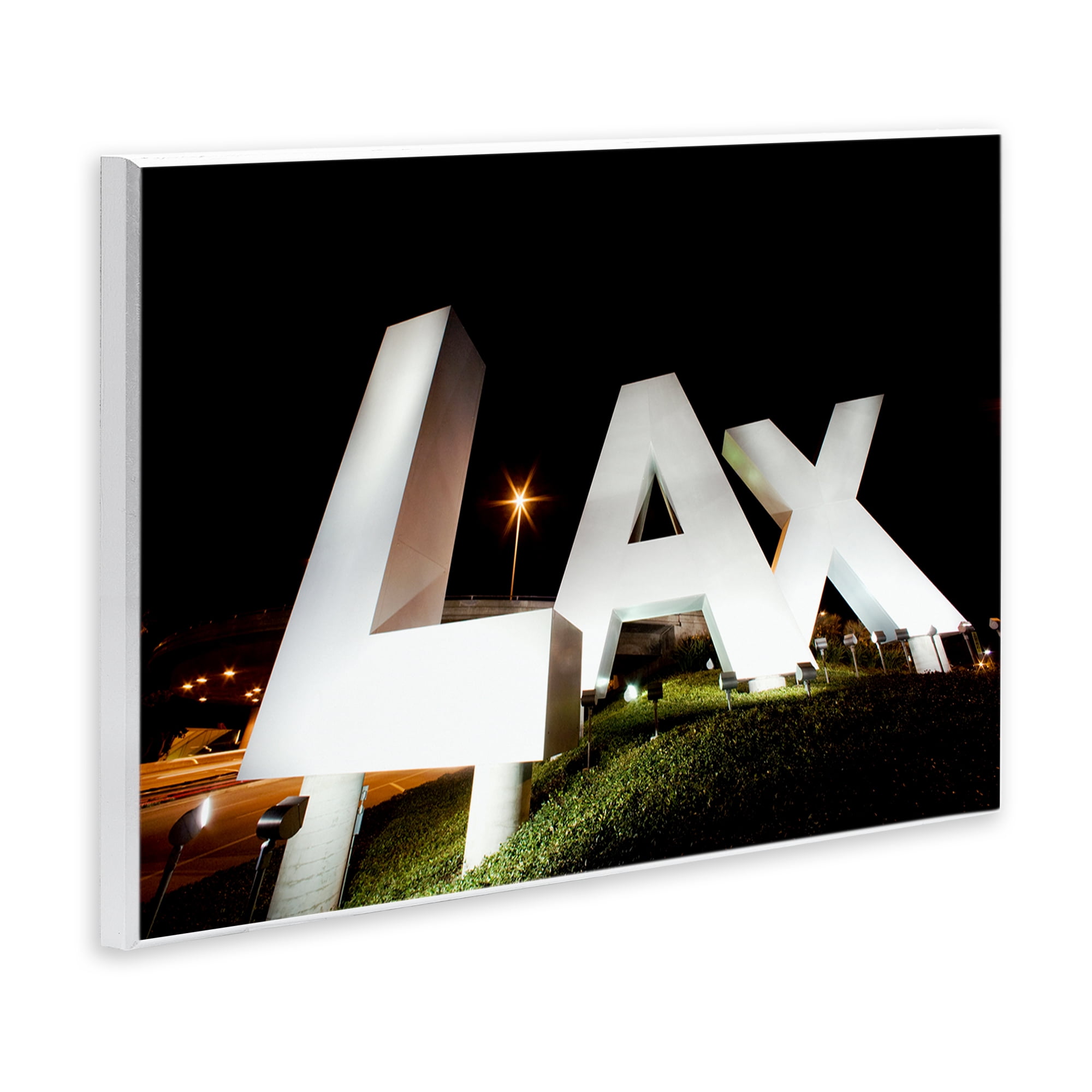 Stupell Industries LA Airport Structure Wall Plaque Art, design by Scott Stulberg