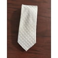 thumbnail image 4 of Michael Kors Men's Remson Pin Dot Tie Silver Necktie, 4 of 6