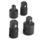 thumbnail image 5 of Reductor de dado de accionamiento, 4 piezas, adaptador de llave de 1/4 pulg., 3/8 pulg. y 1/2 pulg., adaptador de manguito de llave de vanguardia Características, 5 of 12