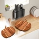 thumbnail image 1 of Tabla de cortar de madera en forma de calabaza | Tabla de Frutas de Bistec de Pan de Queso Versátil | Madera Natural Duradera | Bandeja de servicio decorativa llamativa | Gran superficie de corte, 1 of 5