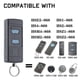 thumbnail image 5 of 2 Pack Garage Door Remote Handheld Transmitter Replacement For Hse2-868 Hs4-868 Hsm4-868 Promatic-hy, 5 of 5