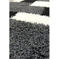 thumbnail image 1 of Infinity Home 70035 Madison Shag Cubes 5 ft. x 7 ft. 2 in. Rectangular Area Rug in Black, 1 of 1