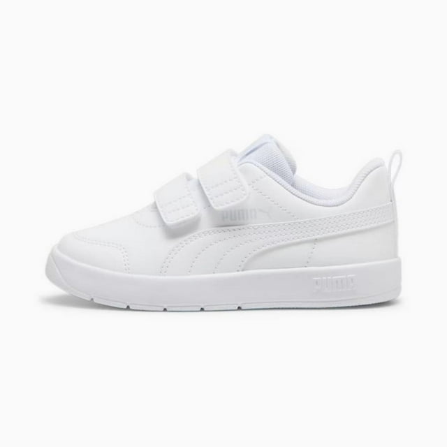 Tenis Puma Courtflex V3 V INF para Niños Pequeños 310252-02 blanco 15