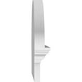 thumbnail image 4 of Ekena Millwork 32"W x 14-7/8"H x 2-3/4"P Elliptical Sunburst Architectural Grade PVC Combination Pediment, 4 of 7