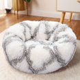 thumbnail image 6 of sruoe Dog Bed Medium Size Dog, Donut Dog Beds, Calming Dog & Cat Bed, Extra Soft Pet Mat, Soft Dog Cage Bed Waterproof, Machine Washable Pet Bed, 15.7", 6 of 7
