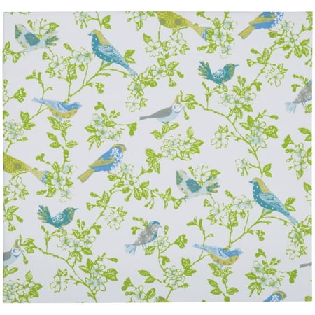 Waverly Inspirations Blue Bird Designer Fabric Photo Album, 10 Count