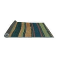 thumbnail image 2 of Ahgly Company Indoor Round Oriental Light Blue Traditional Area Rugs, 8' Round, 2 of 4